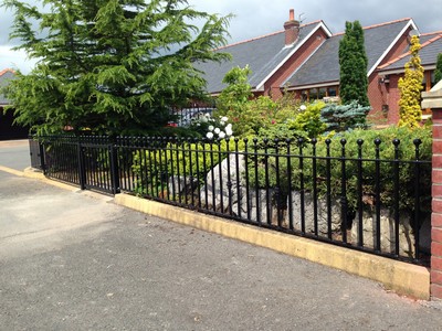 Gates and railings in Southport