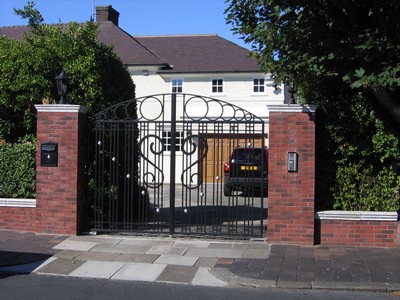 Gates and railings in Southport
